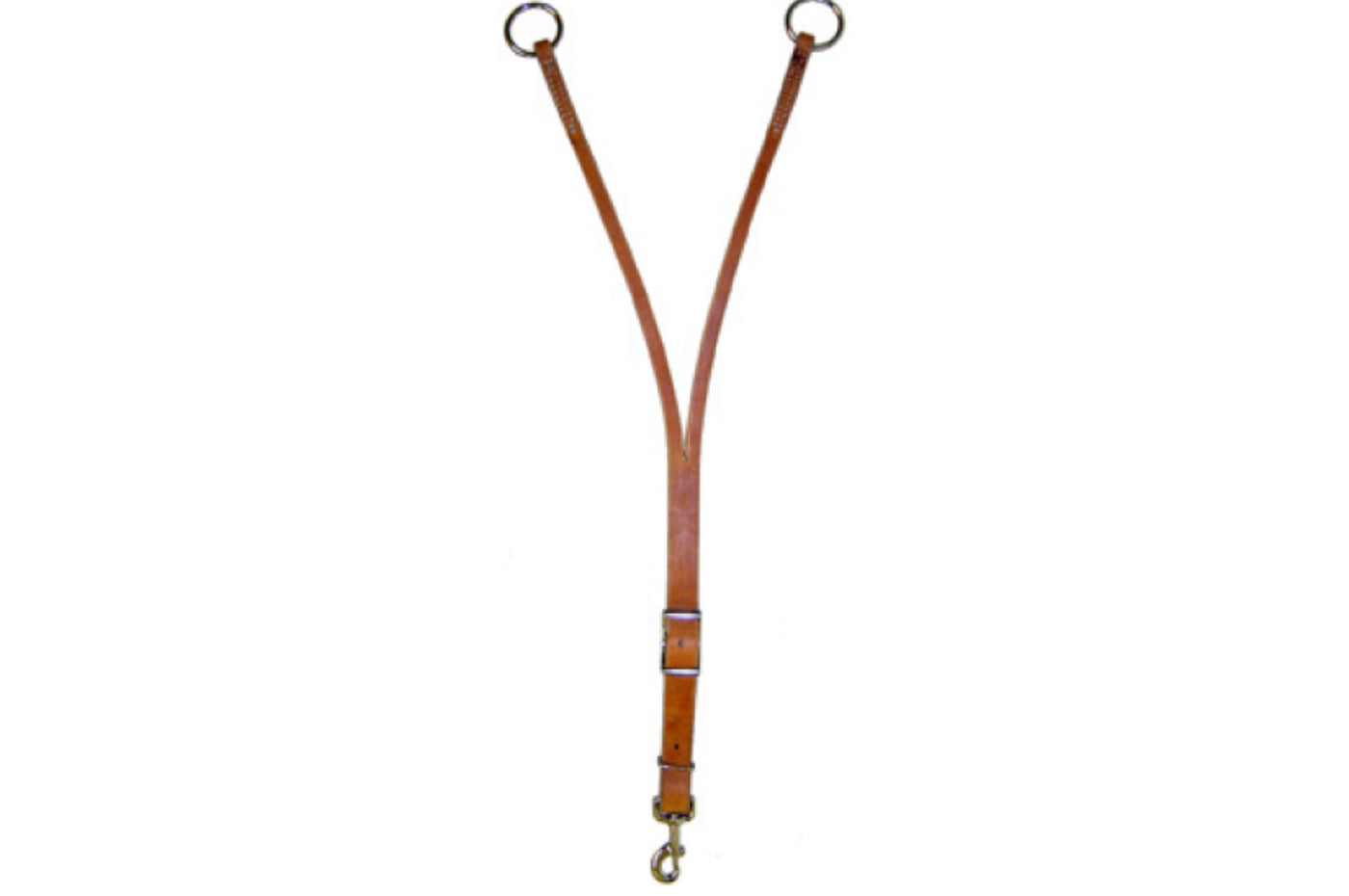 CST Leather Forked Martingale