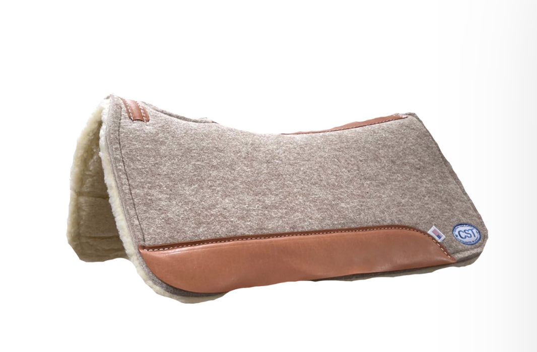 CST Tan Felt w/ Fleece Bottom Pad